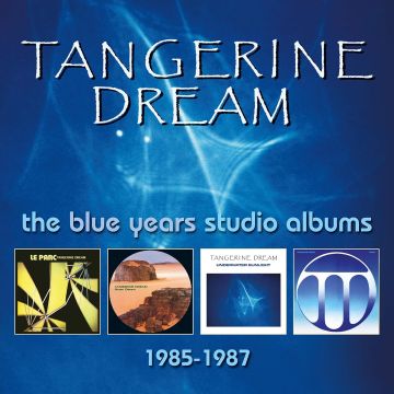 TANGERINE DREAM - BLUE YEARS STUDIO ALBUMS 1985-1987: 4CD REMASTERED CLAMSHELL BOXS