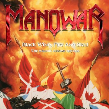 MANOWAR - BLACK WIND, FIRE & STEEL: THE ATLANTIC ALBUMS 1987-1992 (3CD/REMA