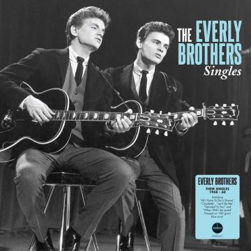 EVERLY BROTHERS - SINGLES (HEAVYWEIGHT BLUE VINYL)