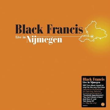 BLACK FRANCIS - LIVE IN NIJMEGEN (140G/CLEAR VINYL)