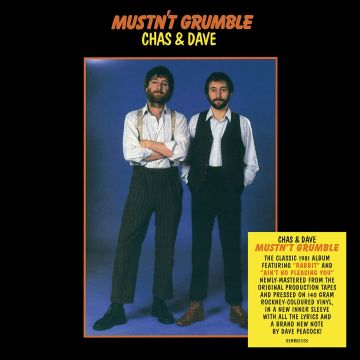 CHAS & DAVE - MUSTN'T GRUMBLE (140G/ROCKNEY COLOURED VINYL)