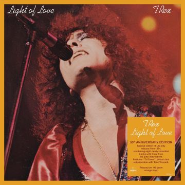 T. REX - LIGHT OF LOVE (140G/ORANGE VINYL)