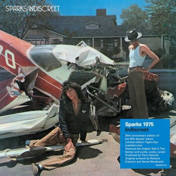SPARKS - INDISCREET (50TH ANNIVERSARY/TIGERS EYE MARBLE VINYL)