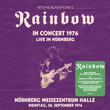 RITCHIE RAINBOW BLACKMORE'S - LIVE IN NURNBERG 1976 - NURNBERG MESSEZENTRUM HALLE 28.9.1976 (GR