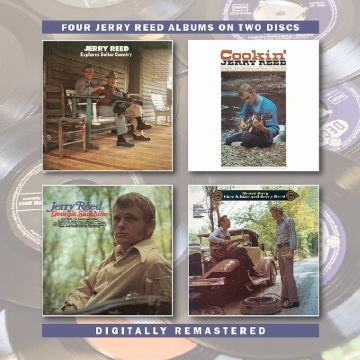 JERRY REED - EXPLORES GUITAR COUNTRY/COOKIN/GEORGIA SUNSHINE/ME & JERRY (W/CHE