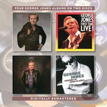 GEORGE JONES - STILL THE SAME OLE ME / FIRST TIME LIVE / ONE WOMAN MAN / FRIENDS
