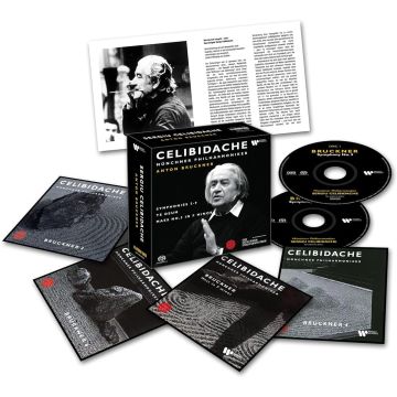 CELIBIDACHE,SERGIU / MUNCHNER PHILHARMONIKER - BRUCKNER SYMPHONIES 3-9 TE DEUM MASS 3