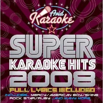 VARIOUS ARTISTS - SUPER KARAOKE HITS 2008 / VARIOUS