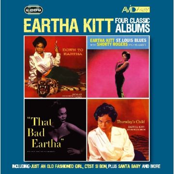 EARTHA KITT - FOUR CLASSIC ALBUMS