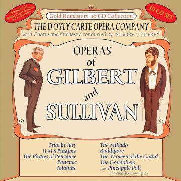 D'OYLY CARTE OPERA COMPANY - OPERAS OF GILBERT & SULLIVAN