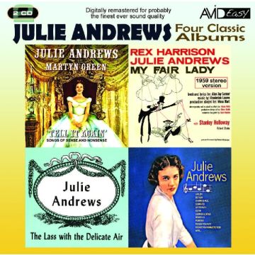 JULIE ANDREWS - FOUR CLASSIC ALBUMS