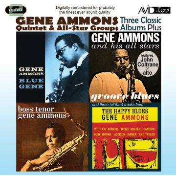 GENE AMMONS - THREE CLASSIC ALBUMS PLUS