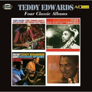 TEDDY EDWARDS - FOUR CLASSIC ALBUMS