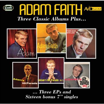 ADAM FAITH - THREE CLASSIC ALBUMS PLUS