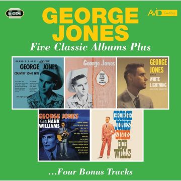 GEORGE JONES - GRAND OLE OPRY'S NEW STAR/GEORGE JONES SINGS/WHITE LIGHTNING/SALU