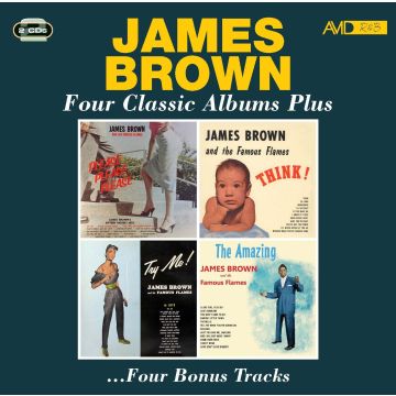 JAMES BROWN - PLEASE PLEASE PLEASE / THINK / TRY ME / THE AMAZING JAMES BROWN