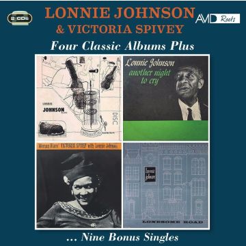 LONNIE; VICTORIA SPIVEY JOHNSON - BLUES / LONESOME ROAD / WOMAN BLUES / ANOTHER NIGHT TO CRY