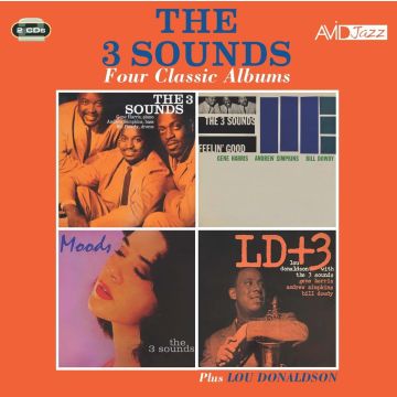 3 SOUNDS / LOU DONALDSON - 3 SOUNDS / FEELIN GOOD / MOODS / LD+3