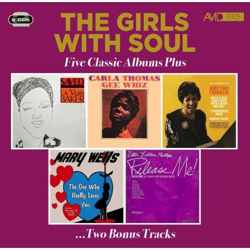 VARIOUS ARTISTS - GIRLS W/ SOUL - 5 CLASSIC ALBUMS