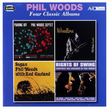PHIL WOODS - 4 CLASSIC ALBUMS