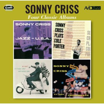SONNY CRISS - 4 CLASSIC ALBUMS: JAZZ USA / PLAYS COLE PORTER / GO MAN / AT THE