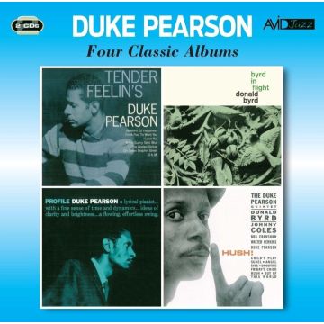 DUKE PEARSON - 4 CLASSIC ALBUMS: TENDER FEELIN'S / BYRD IN FLIGHT / PROFILE / HU