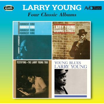 LARRY YOUNG - 4 CLASSIC ALBUMS: FORREST FIRE / GROOVE STREET / TESTIFYING / YOU