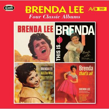 BRENDA LEE - 4 CLASSIC ALBUMS
