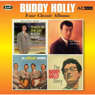 BUDDY HOLLY - 4 CLASSIC ALBUMS