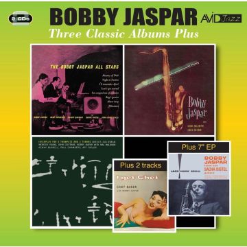 BOBBY JASPAR - 3 CLASSIC ALBUMS PLUS (BOBBY JASPAR ALL STARS / TENOR & FLUTE / I
