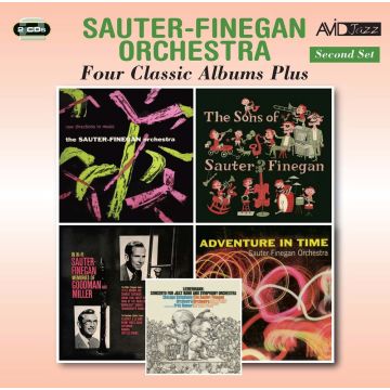 SAUTER-FINEGAN ORCHESTRA - FOUR CLASSIC ALBUMS PLUS (NEW DIRECTIONS/SONS OF SAUTER/ADVENTURE