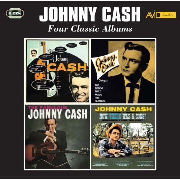 JOHNNY CASH - FOUR CLASSIC ALBUMS