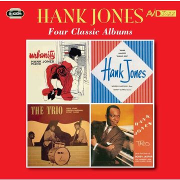 HANK JONES - FOUR CLASSIC ALBUMS: URBANITY / TRIO OF HANK JONES / TRIO WITH GU