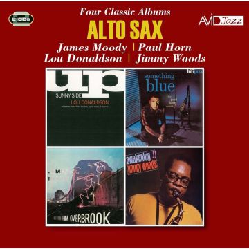 JAMES; PAUL HORN; LOU DONALDSON; JIMMY WOODS MOODY - ALTO SAX: 4 CLASSIC ALBUMS: LAST TRAIN FROM OVERBROOK / SOMETHING