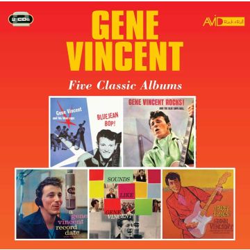 GENE VINCENT - FIVE CLASSIC ALBUMS