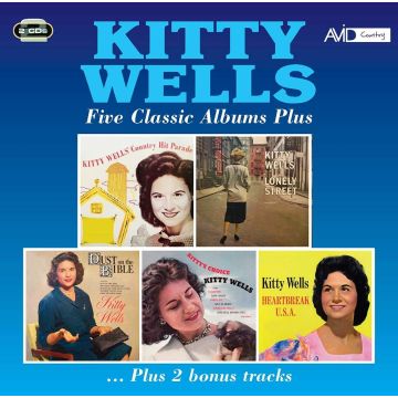 KITTY WELLS - FIVE CLASSIC ALBUMS PLUS