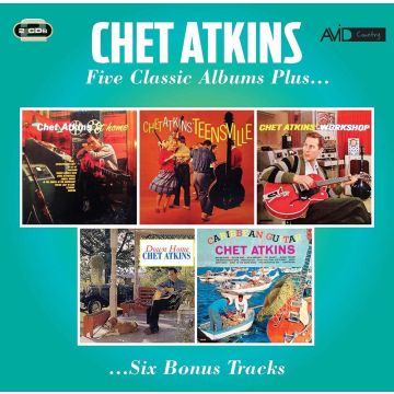 CHET ATKINS - AT HOME / TEENSVILLE / CHET ATKIN'S WORKSHOP / DOWN HOME / CARIBB
