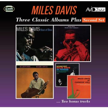 MILES DAVIS - ROUND ABOUT MIDNIGHT / MILESTONES / KIND OF BLUE