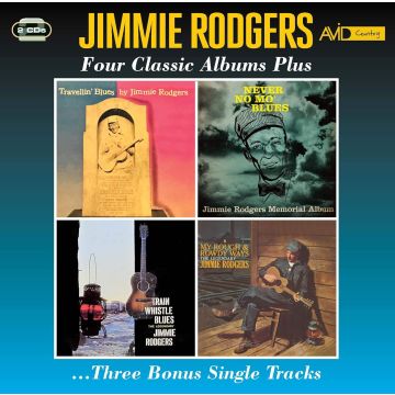 JIMMIE RODGERS - TRAVELLIN BLUES / NEVER NO MO BLUES / TRAIN WHISTLE BLUES / MY RO
