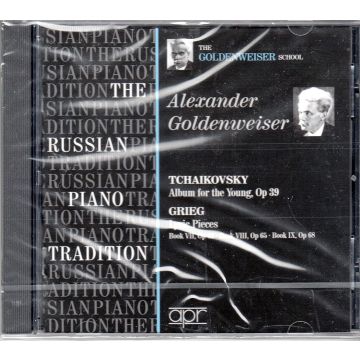 TCHAIKOVSKY / GRIEG - RUSSIAN PIANO: GOLDENWEISER