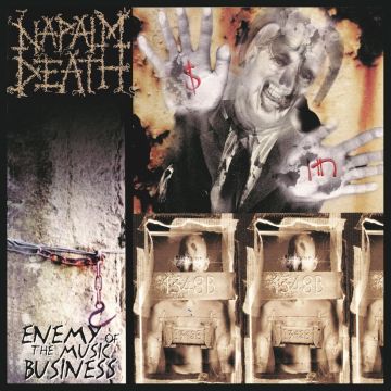 NAPALM DEATH - ENEMY OF THE MUSIC BUSINESS (YELLOW VINYL)