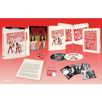 BECOMING LED ZEPPELIN (STEELBOOK) (4K ULTRA HD)