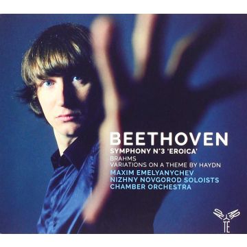 NIZHNY NOVGOROD SOLOISTS CHAMBER ORCHESTRA; MAXIM EMELYANYCHEV - BEETHOVEN: SYMPHONY NO.3, BRAHMS: VARIATIONS ON A THEME BY HAYDN