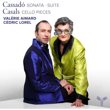 AIMARD,VALERIE & CEDRIC LOREL - CASSADO: SONATE/SUITE - CASALS: CELLO PIECES