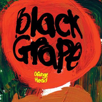 BLACK GRAPE - ORANGE HEAD (GREEN/BLACK DOUBLE COLORED VINYL)