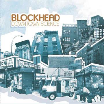 BLOCKHEAD - DOWNTOWN SCIENCE (GREY MARBLED VINYL/180G)