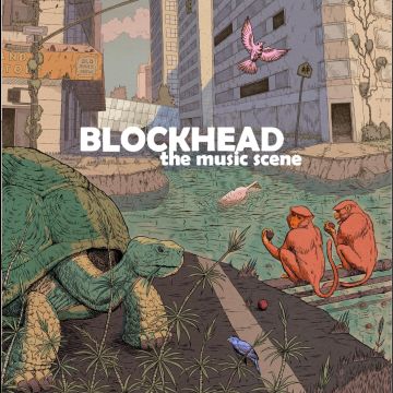 BLOCKHEAD - MUSIC SCENE (OPAQUE TEAL VINYL/180G)