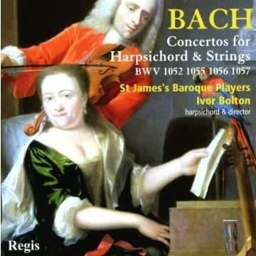 VARIOUS ARTISTS - BACH HARPSICHORD CONCERTI 1 4 5 & 6. (IVOR BOLTON HARPSICHORD W.S
