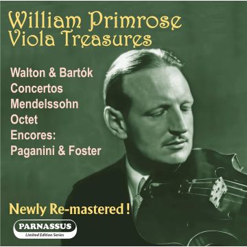 WILLIAM PRIMROSE - WILLIAM PRIMROSE: VIOLA TREASURES