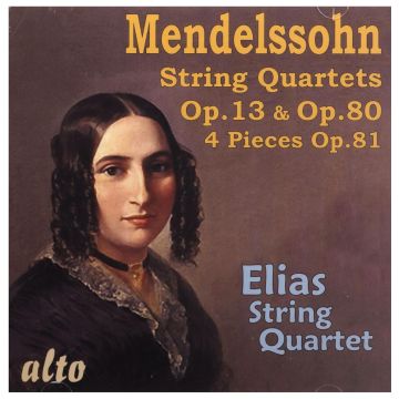 F. MENDELSSOHN BARTHOLDY - STRING QUARTETS OP.13, 80